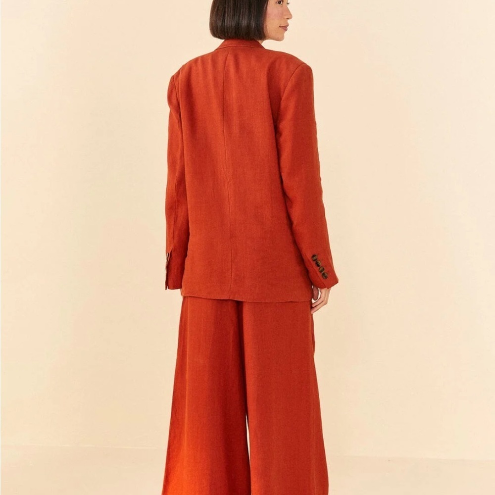 FARM Rio Orange Blazer - Picture 3 of 7